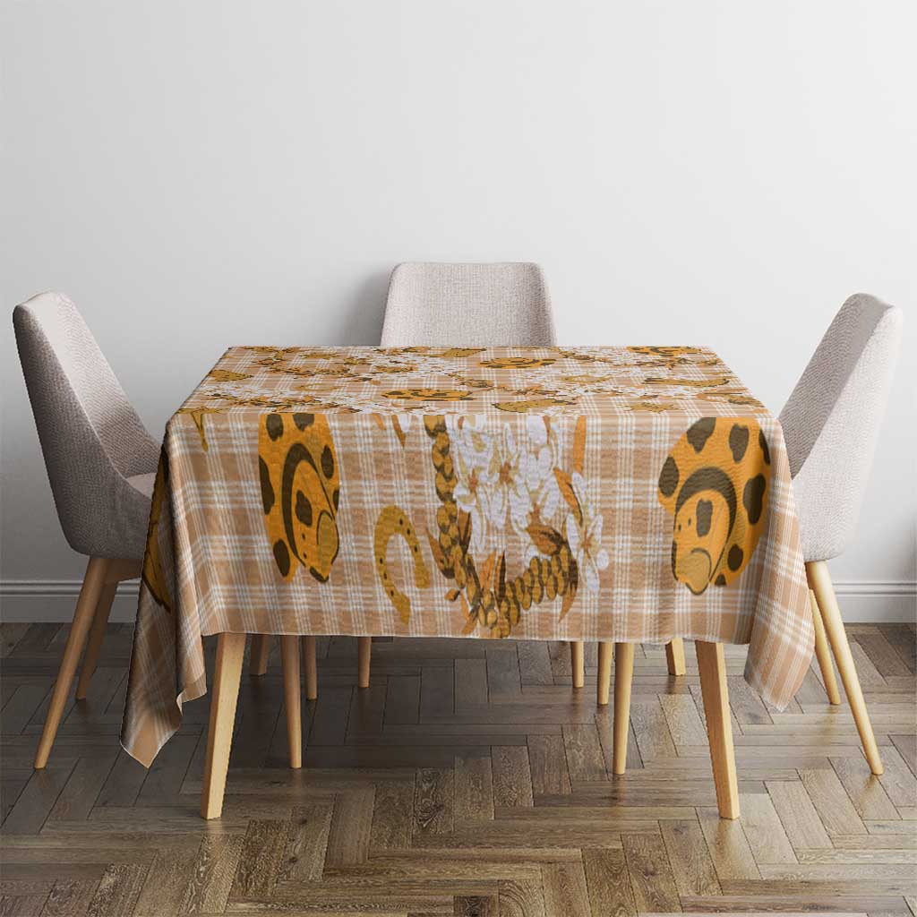 Mokihana Maile Ilima Leis Paniolo Palaka Tablecloth Hawaiian Kula Spirit - Polynesian Pride