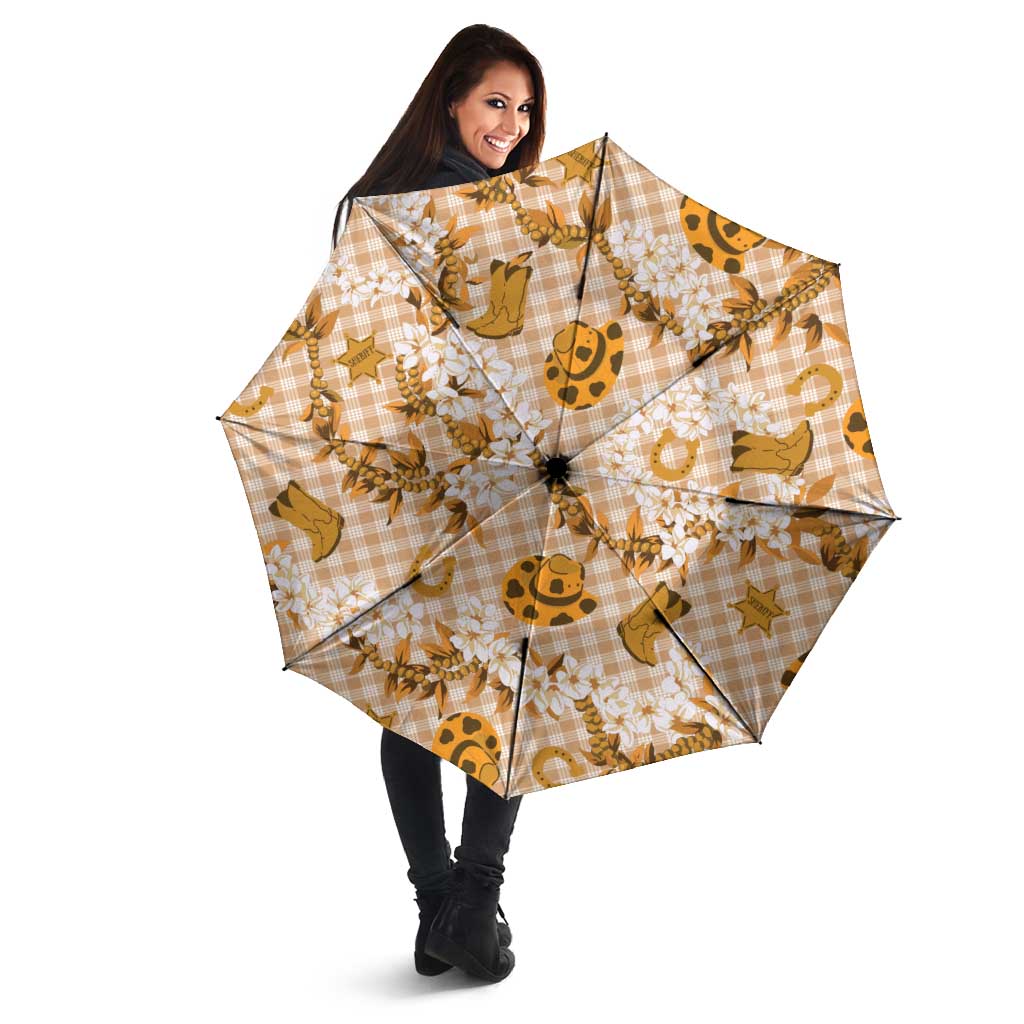 Mokihana Maile Ilima Leis Paniolo Palaka Umbrella Hawaiian Kula Spirit - Polynesian Pride