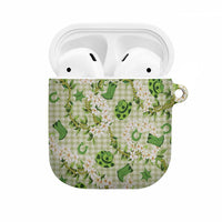 Mokihana Maile Ilima Leis Paniolo Palaka AirPods Case Hawaiian Omaomo Ala Spirit - Polynesian Pride