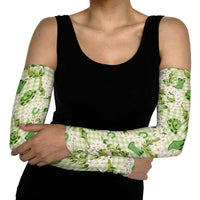 Mokihana Maile Ilima Leis Paniolo Palaka Arm Sleeves Hawaiian Omaomo Ala Spirit - Polynesian Pride