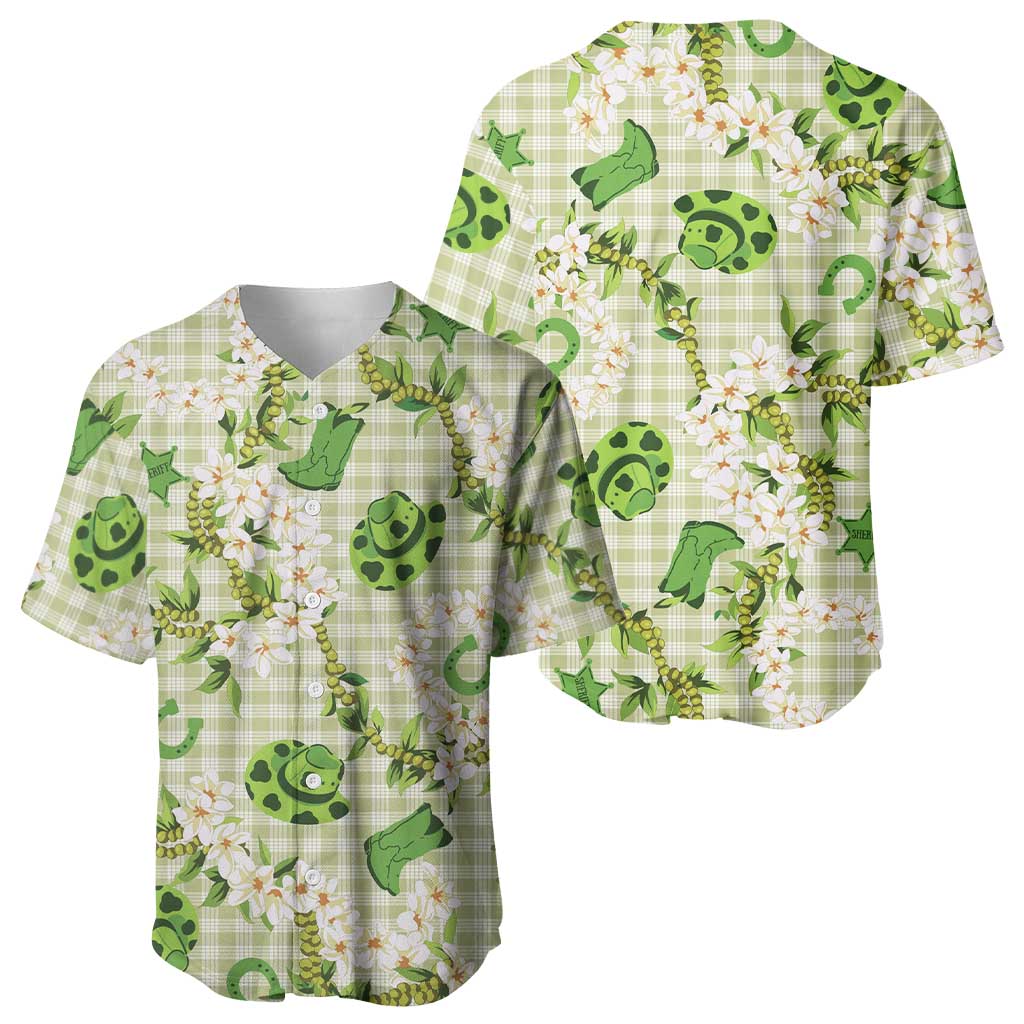 Mokihana Maile Ilima Leis Paniolo Palaka Baseball Jersey Hawaiian Omaomo Ala Spirit - Polynesian Pride