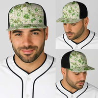Mokihana Maile Ilima Leis Paniolo Palaka Baseball Net Cap Hawaiian Omaomo Ala Spirit - Polynesian Pride