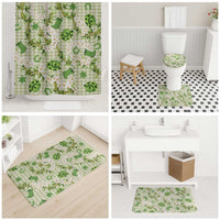 Mokihana Maile Ilima Leis Paniolo Palaka Bathroom Set Hawaiian Omaomo Ala Spirit - Polynesian Pride