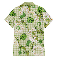 Mokihana Maile Ilima Leis Paniolo Palaka Family Matching Puletasi and Hawaiian Shirt Hawaiian Omaomo Ala Spirit LT9 - Polynesian Pride