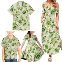 Mokihana Maile Ilima Leis Paniolo Palaka Family Matching Summer Maxi Dress and Hawaiian Shirt Hawaiian Omaomo Ala Spirit LT9 - Polynesian Pride