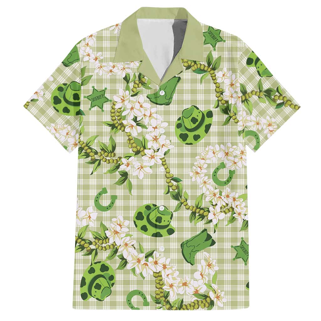 Mokihana Maile Ilima Leis Paniolo Palaka Hawaiian Shirt Hawaiian Omaomo Ala Spirit - Polynesian Pride