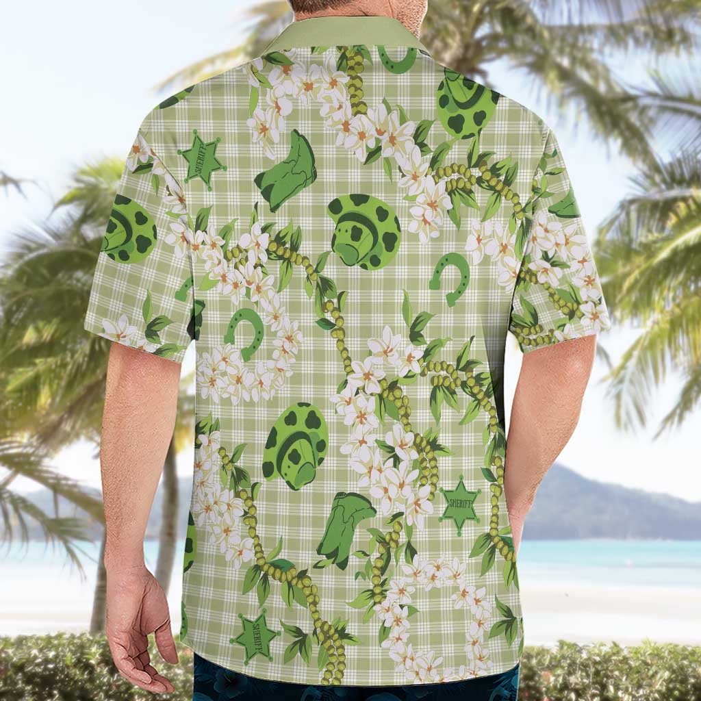 Mokihana Maile Ilima Leis Paniolo Palaka Hawaiian Shirt Hawaiian Omaomo Ala Spirit - Polynesian Pride