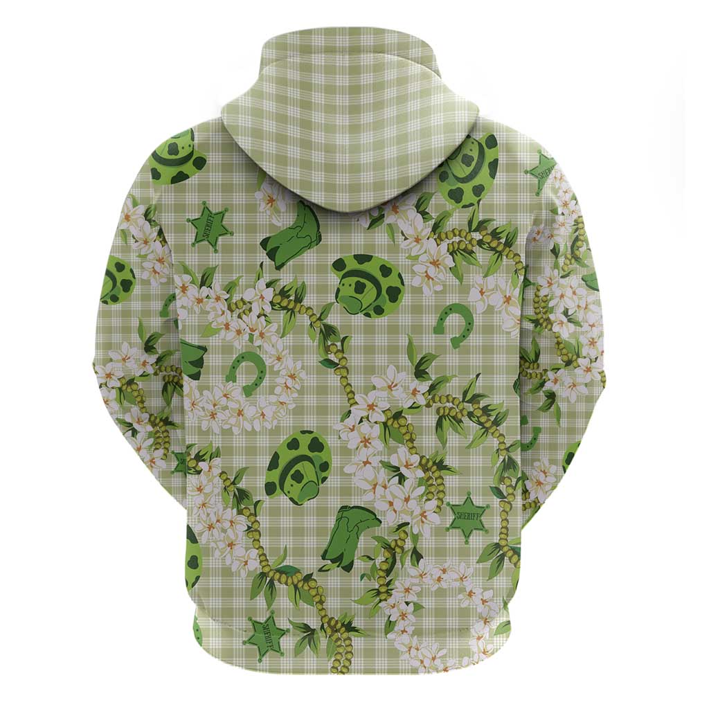 Mokihana Maile Ilima Leis Paniolo Palaka Hoodie Hawaiian Omaomo Ala Spirit - Polynesian Pride