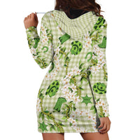 Mokihana Maile Ilima Leis Paniolo Palaka Hoodie Dress Hawaiian Omaomo Ala Spirit LT9 - Polynesian Pride