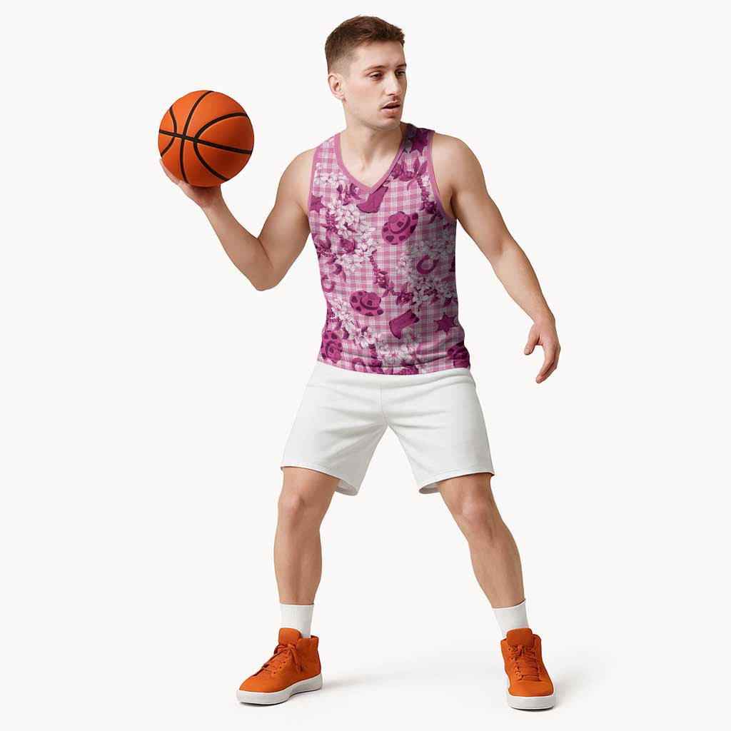 Mokihana Maile Ilima Leis Paniolo Palaka Basketball Jersey Hawaiian Omaomo Ulaula Spirit - Polynesian Pride