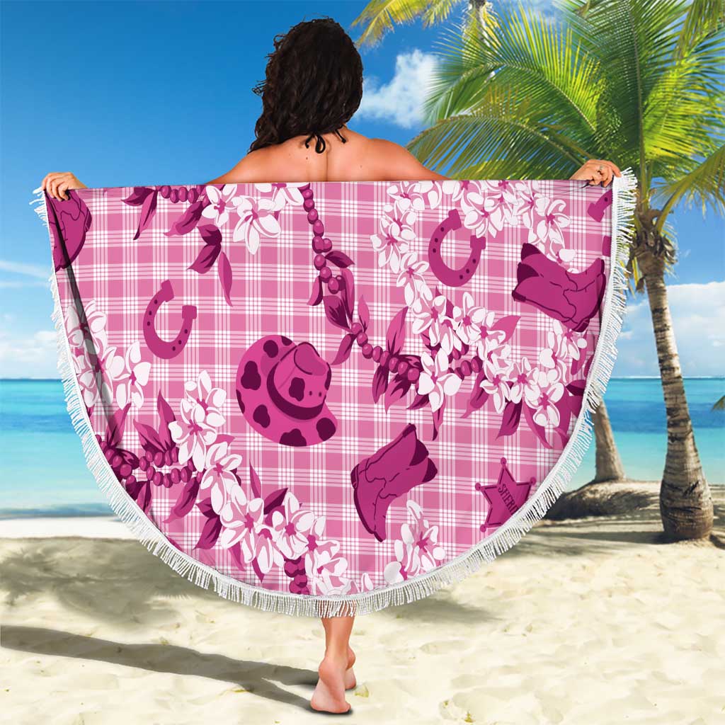 Mokihana Maile Ilima Leis Paniolo Palaka Beach Blanket Hawaiian Omaomo Ulaula Spirit - Polynesian Pride
