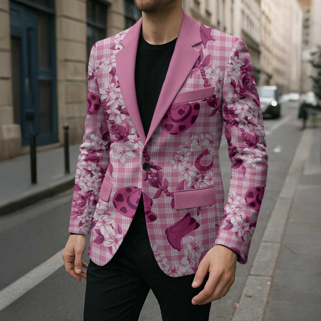 Mokihana Maile Ilima Leis Paniolo Palaka Blazer Hawaiian Omaomo Ulaula Spirit - Polynesian Pride