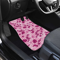 Mokihana Maile Ilima Leis Paniolo Palaka Car Mats Hawaiian Omaomo Ulaula Spirit - Polynesian Pride