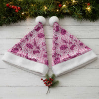Mokihana Maile Ilima Leis Paniolo Palaka Christmas Santa Hat Hawaiian Omaomo Ulaula Spirit - Polynesian Pride