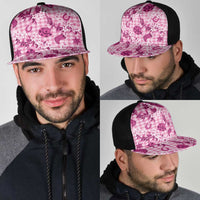 Mokihana Maile Ilima Leis Paniolo Palaka Mesh Trucker Cap Hawaiian Omaomo Ulaula Spirit - Polynesian Pride