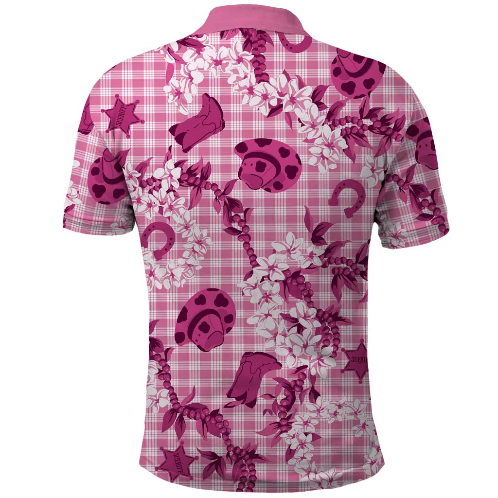 Mokihana Maile Ilima Leis Paniolo Palaka Polo Shirt Hawaiian Omaomo Ulaula Spirit - Polynesian Pride