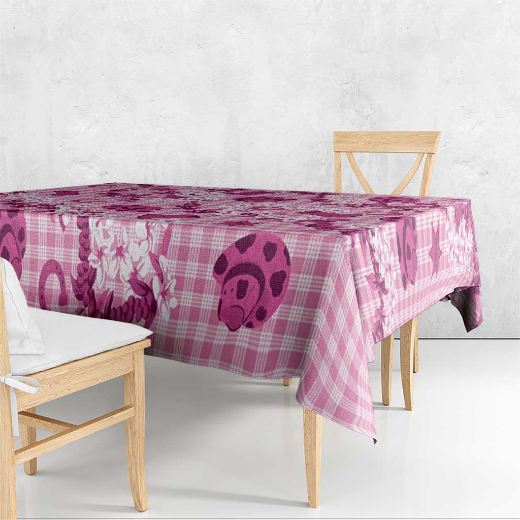 Mokihana Maile Ilima Leis Paniolo Palaka Tablecloth Hawaiian Omaomo Ulaula Spirit - Polynesian Pride
