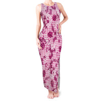 Mokihana Maile Ilima Leis Paniolo Palaka Tank Maxi Dress Hawaiian Omaomo Ulaula Spirit - Polynesian Pride