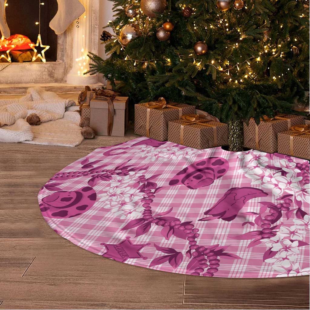 Mokihana Maile Ilima Leis Paniolo Palaka Tree Skirt Hawaiian Omaomo Ulaula Spirit LT9 - Polynesian Pride