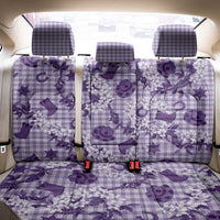 Mokihana Maile Ilima Leis Paniolo Palaka Back Car Seat Cover Hawaiian Poni Spirit - Polynesian Pride