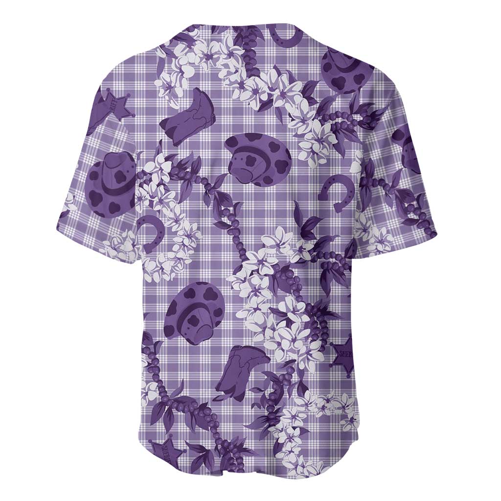 Mokihana Maile Ilima Leis Paniolo Palaka Baseball Jersey Hawaiian Poni Spirit - Polynesian Pride