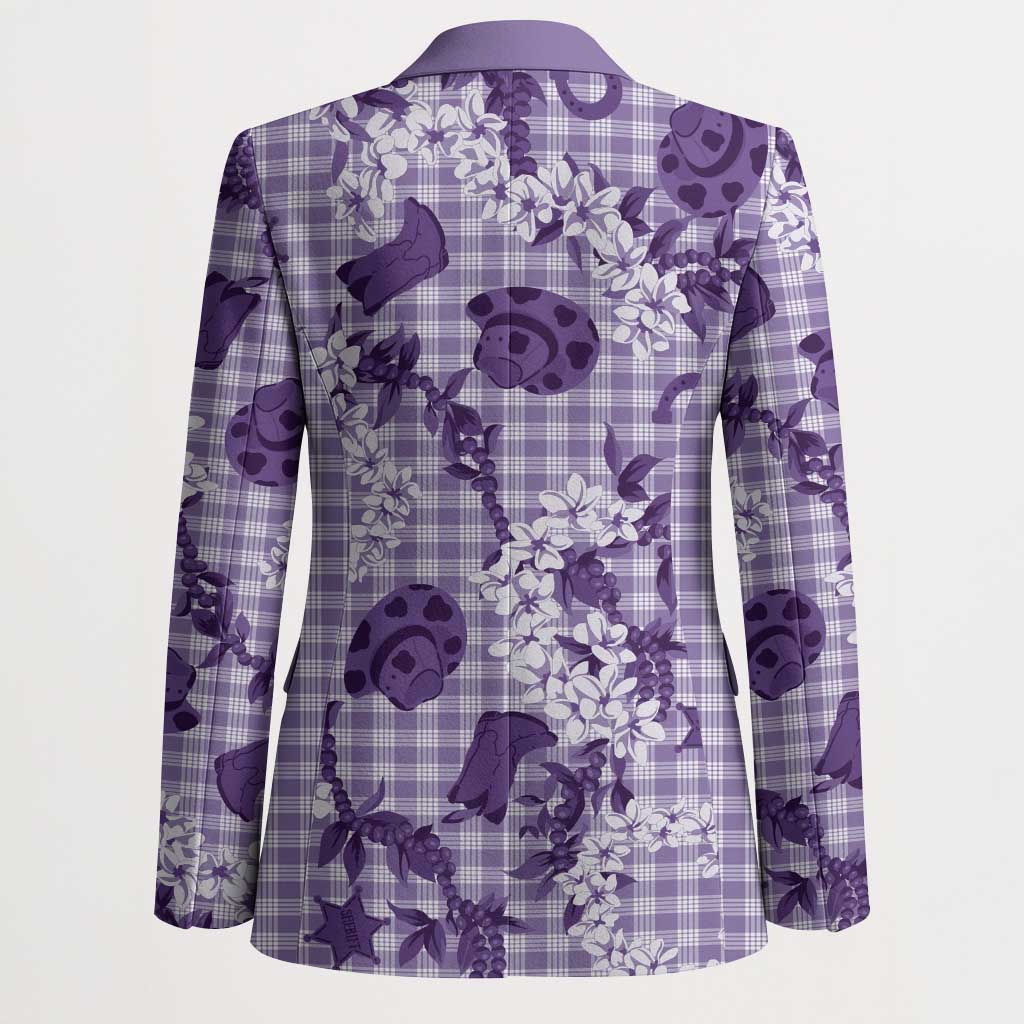 Mokihana Maile Ilima Leis Paniolo Palaka Blazer Hawaiian Poni Spirit - Polynesian Pride