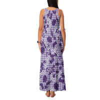 Mokihana Maile Ilima Leis Paniolo Palaka Family Matching Tank Maxi Dress and Hawaiian Shirt Hawaiian Poni Spirit LT9 - Polynesian Pride