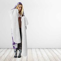 Mokihana Maile Ilima Leis Paniolo Palaka Hooded Blanket Hawaiian Poni Spirit - Polynesian Pride