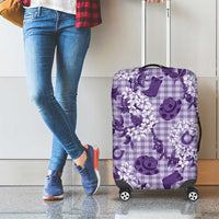 Mokihana Maile Ilima Leis Paniolo Palaka Luggage Cover Hawaiian Poni Spirit - Polynesian Pride