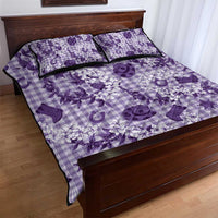 Mokihana Maile Ilima Leis Paniolo Palaka Quilt Bed Set Hawaiian Poni Spirit LT9 - Polynesian Pride