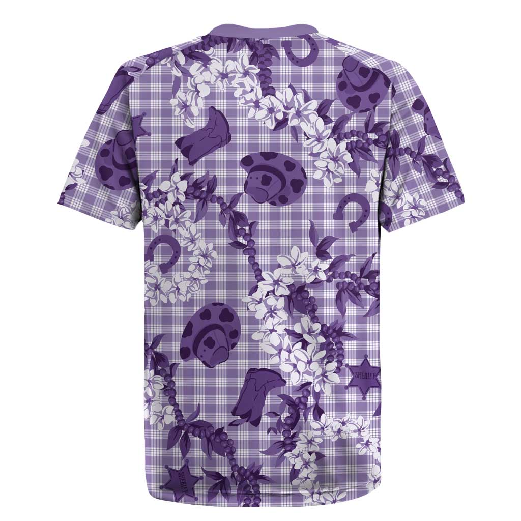Mokihana Maile Ilima Leis Paniolo Palaka Rugby Jersey Hawaiian Poni Spirit - Polynesian Pride