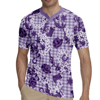 Mokihana Maile Ilima Leis Paniolo Palaka Rugby Jersey Hawaiian Poni Spirit - Polynesian Pride