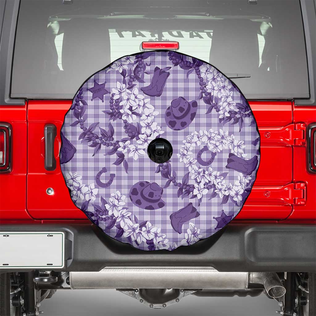 Mokihana Maile Ilima Leis Paniolo Palaka Spare Tire Cover Hawaiian Poni Spirit - Polynesian Pride