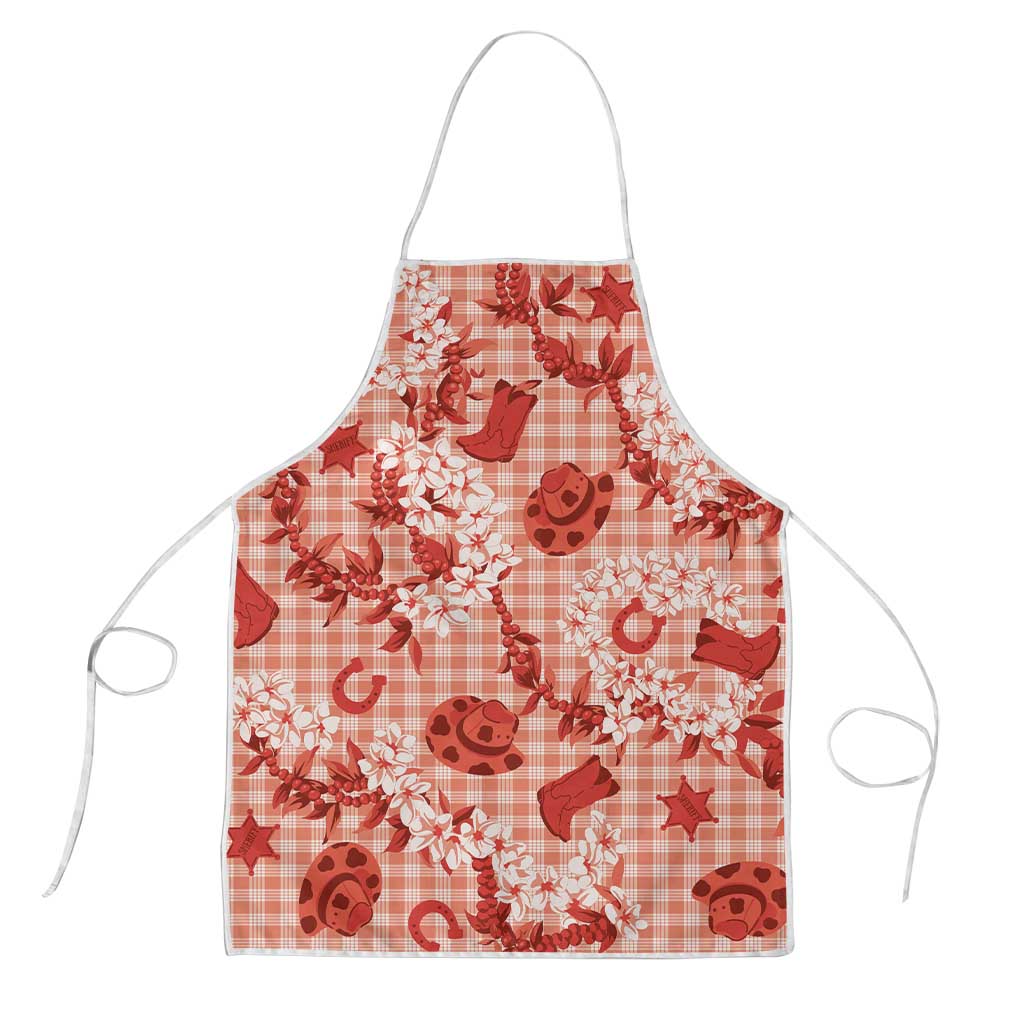 Mokihana Maile Ilima Leis Paniolo Palaka Apron Hawaiian Ulaula Spirit - Polynesian Pride