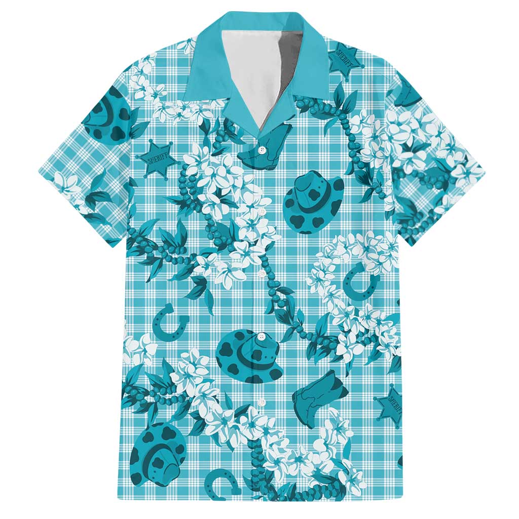 Mokihana Maile Ilima Leis Paniolo Palaka Hawaiian Shirt Hawaiian Polu Opa Spirit - Polynesian Pride