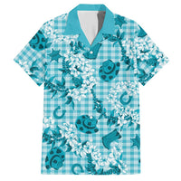Mokihana Maile Ilima Leis Paniolo Palaka Hawaiian Shirt Hawaiian Polu Opa Spirit - Polynesian Pride