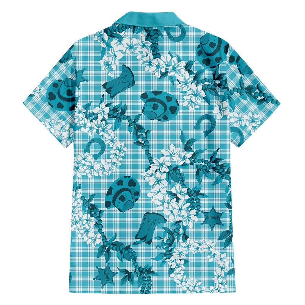 Mokihana Maile Ilima Leis Paniolo Palaka Hawaiian Shirt Hawaiian Polu Opa Spirit - Polynesian Pride
