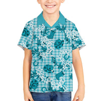 Mokihana Maile Ilima Leis Paniolo Palaka Hawaiian Shirt Hawaiian Polu Opa Spirit - Polynesian Pride