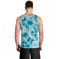 Mokihana Maile Ilima Leis Paniolo Palaka Men Tank Top Hawaiian Polu Opa Spirit - Polynesian Pride