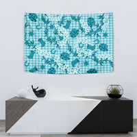 Mokihana Maile Ilima Leis Paniolo Palaka Tapestry Hawaiian Polu Opa Spirit - Polynesian Pride