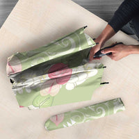 Leaf Green Hawaii Anthurium Plumeria Lei Umbrella