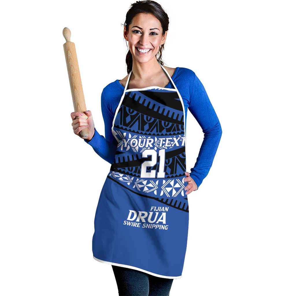 Fiji Rugby Pacific Custom Apron Pasifika Tapa Pattern - Polynesian Pride