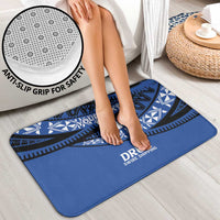 Fiji Rugby Pacific Custom Bathroom Set Pasifika Tapa Pattern - Polynesian Pride