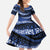 Fiji Rugby Pacific Custom Family Matching Off Shoulder Maxi Dress and Hawaiian Shirt Pasifika Tapa Pattern