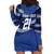 Fiji Rugby Pacific Custom Hoodie Dress Pasifika Tapa Pattern