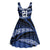Fiji Rugby Pacific Custom Midi Dress Pasifika Tapa Pattern - Polynesian Pride