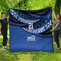 Fiji Rugby Pacific Custom Quilt Pasifika Tapa Pattern