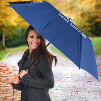 Fiji Rugby Pacific Custom Umbrella Pasifika Tapa Pattern - Polynesian Pride