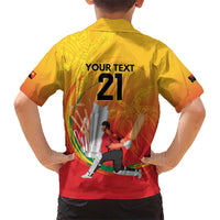 Custom Cricket PNG East Asia-Pacific Hawaiian Shirt Papua New Guinea Rise to Power LT9 - Polynesian Pride