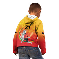 Custom Cricket PNG East Asia-Pacific Kid Hoodie Papua New Guinea Rise to Power LT9 - Polynesian Pride